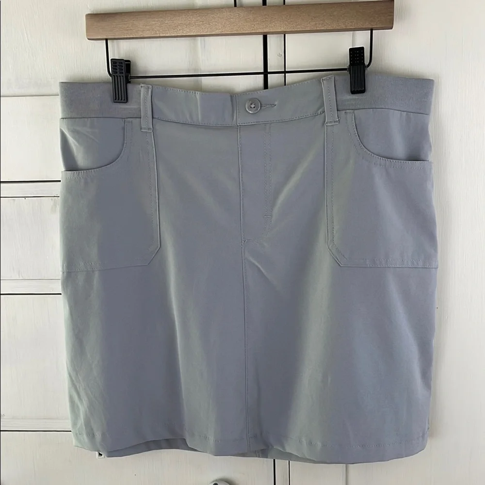 Lee Riders Light Gray Skort 14